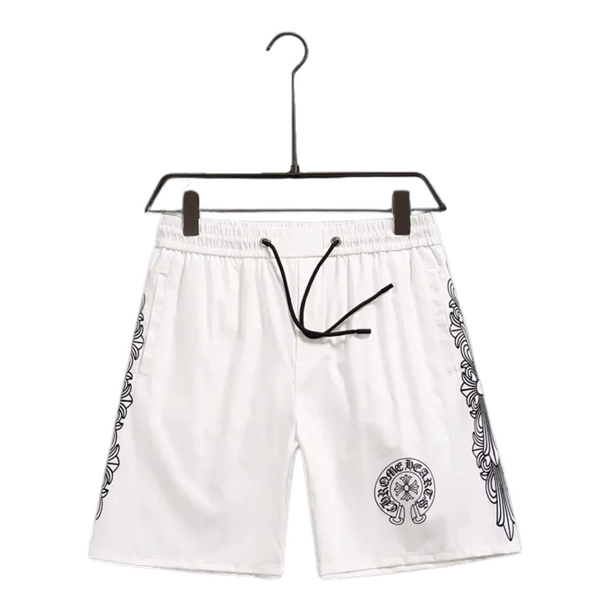 Chrome Hearts White Shorts