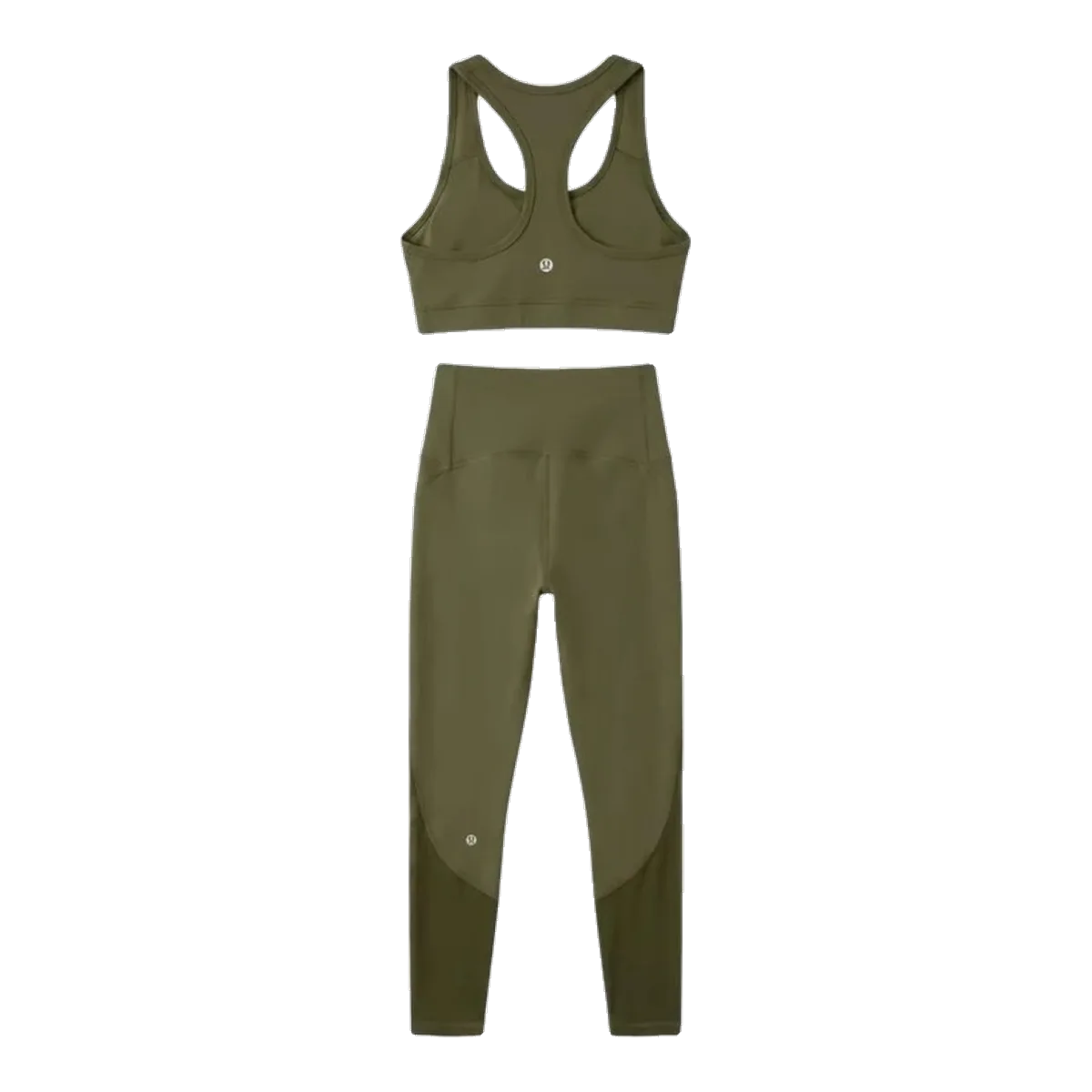 Lululemon Olive Two-Piece Set