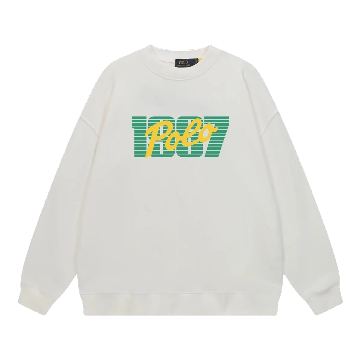 Ralph Lauren Polo Hoodie White