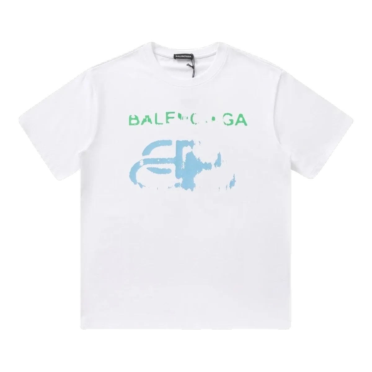 Balenciaga Car Graphic T-Shirt White
