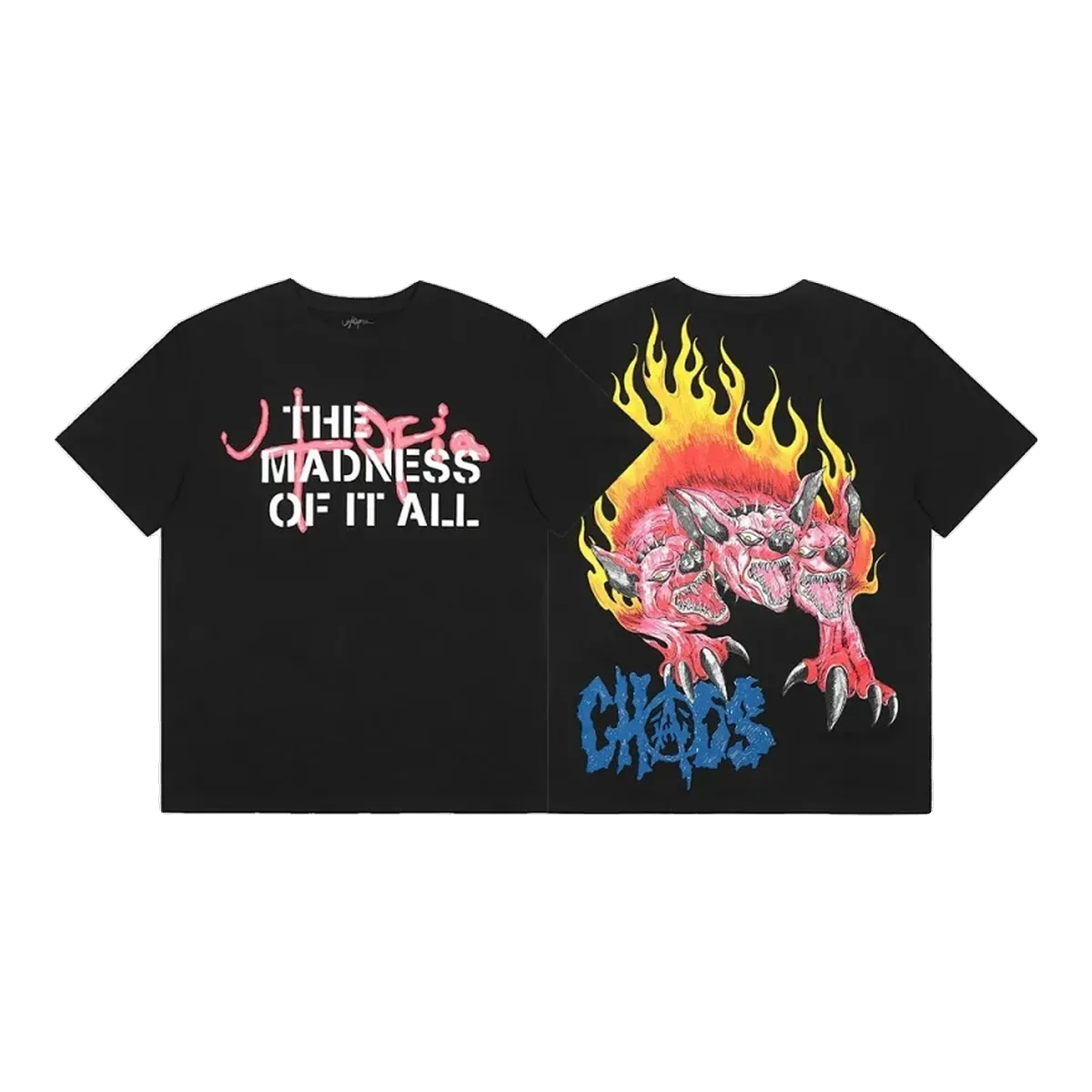 Travis Scott Graphic T-Shirt Black
