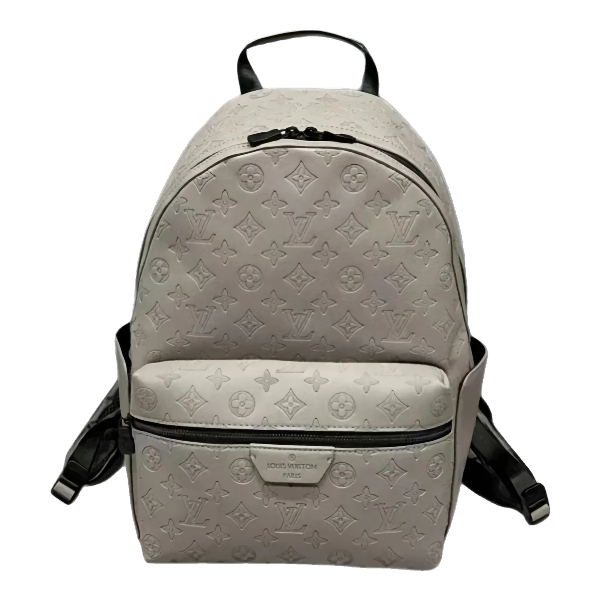 Louis Vuitton Grey Leather Backpack