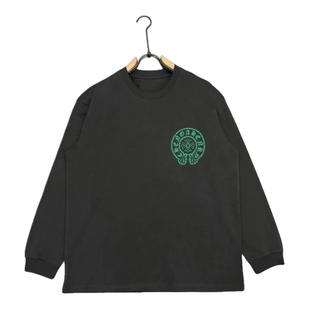Chrome Hearts Black Long-Sleeve Tee