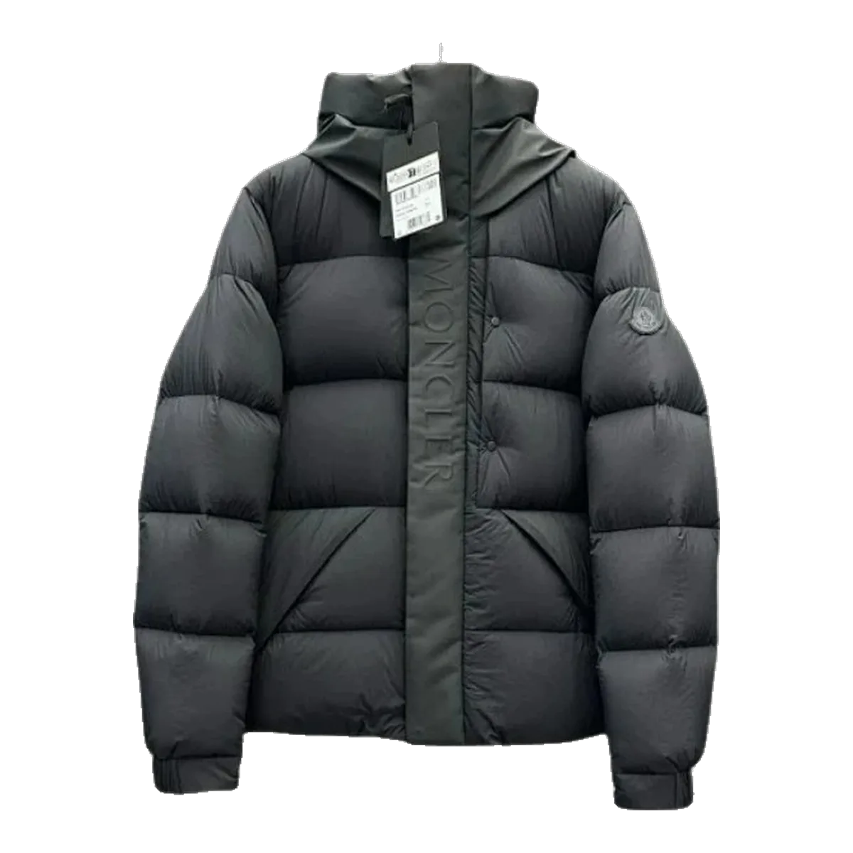 Moncler Green Hooded Down Jacket