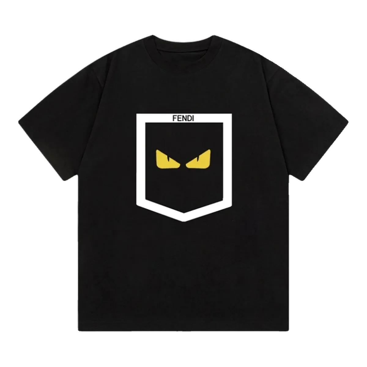 Fendi Black Monster T-Shirt