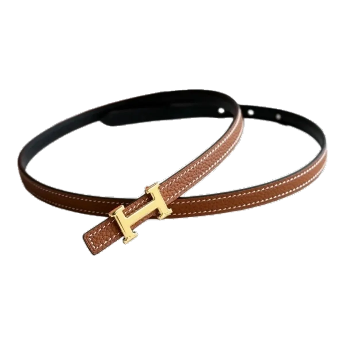 Hermes H Belt Brown