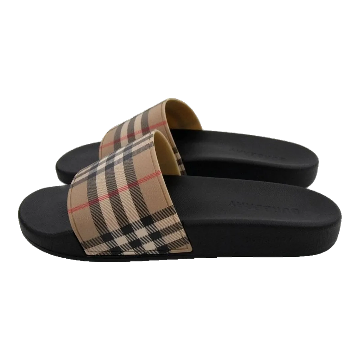 Burberry Check Slides