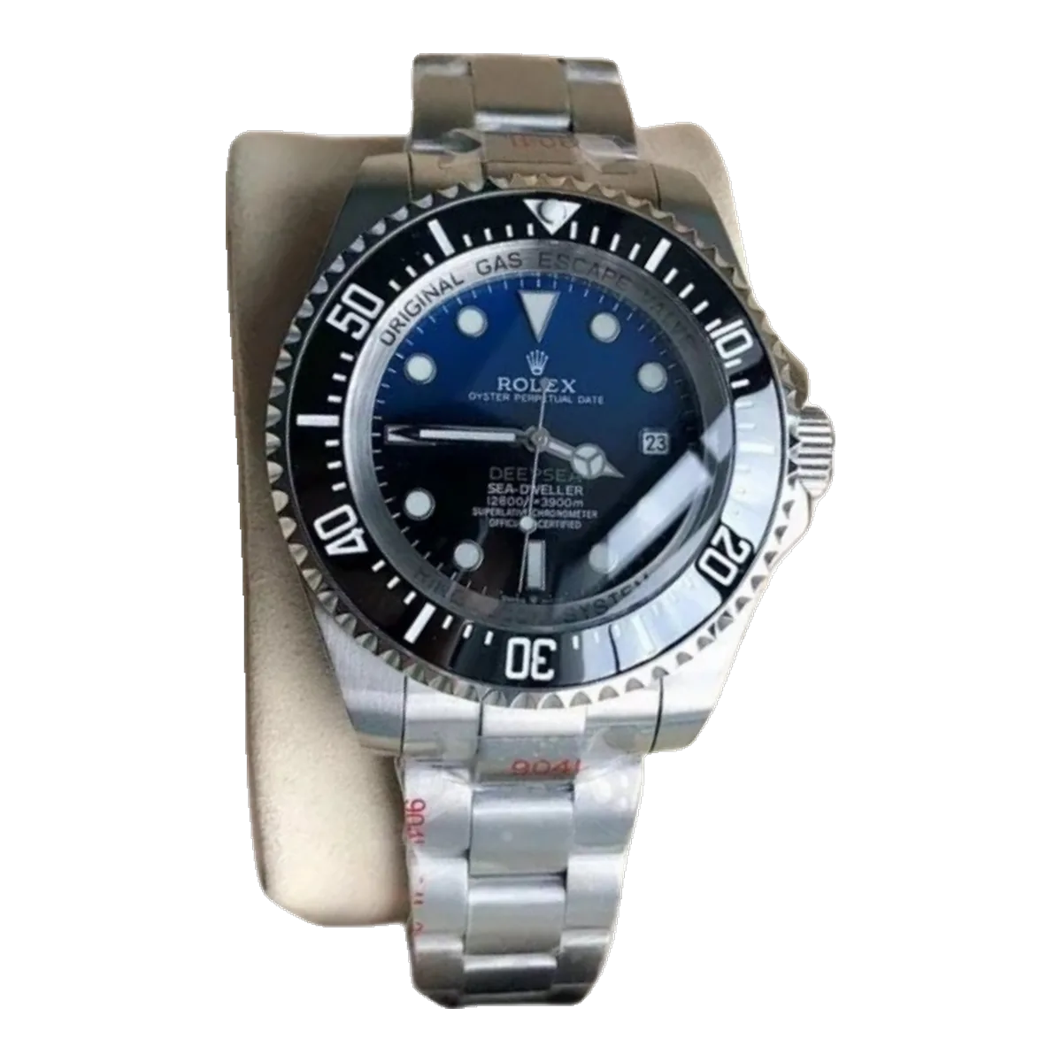Rolex Watch Blue Dial
