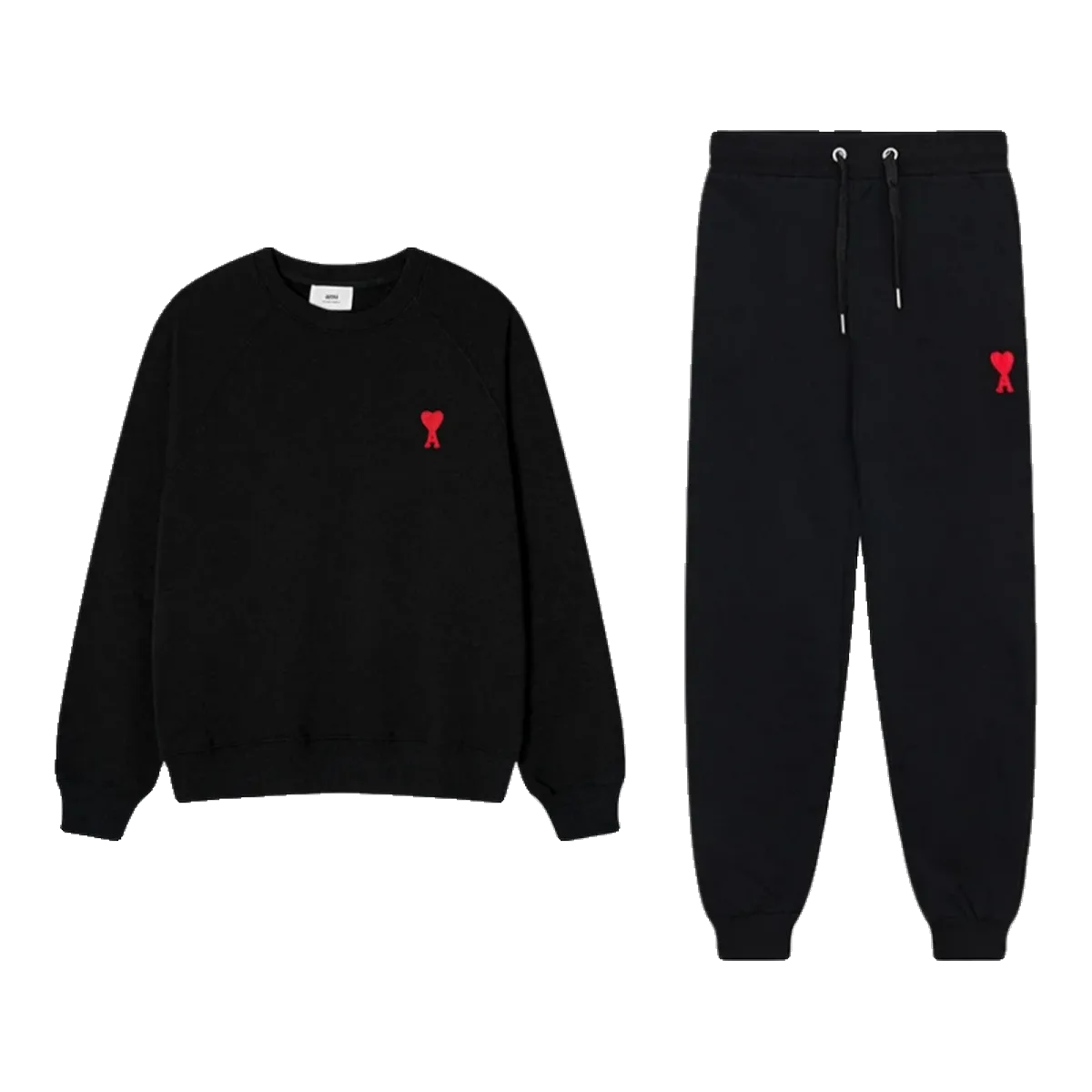 Ami Black Hoodie