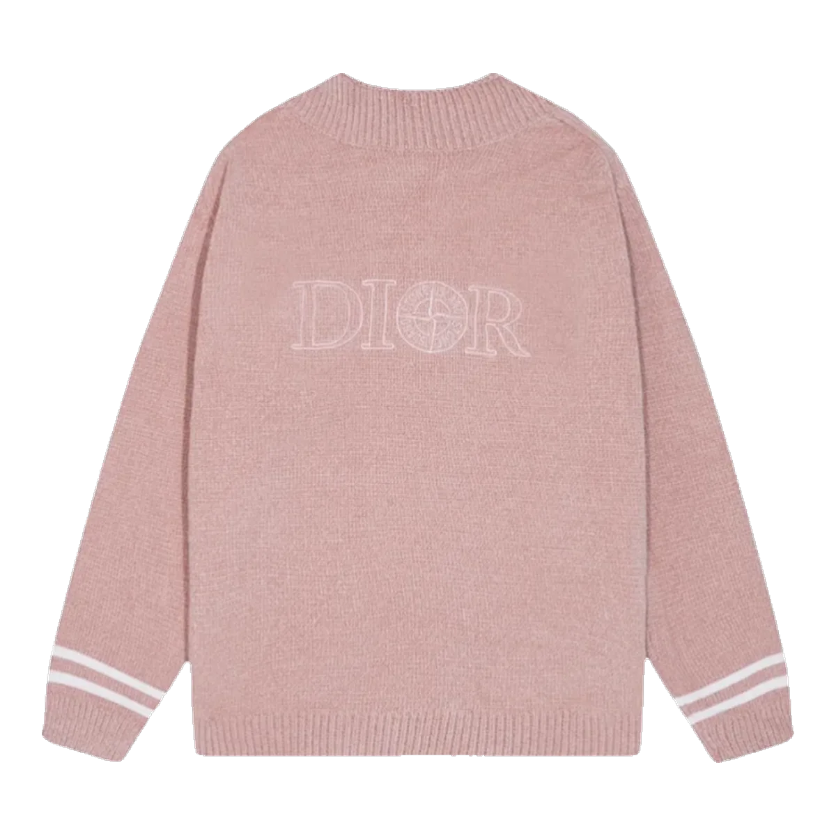 Stone Island Pink Knit Sweater