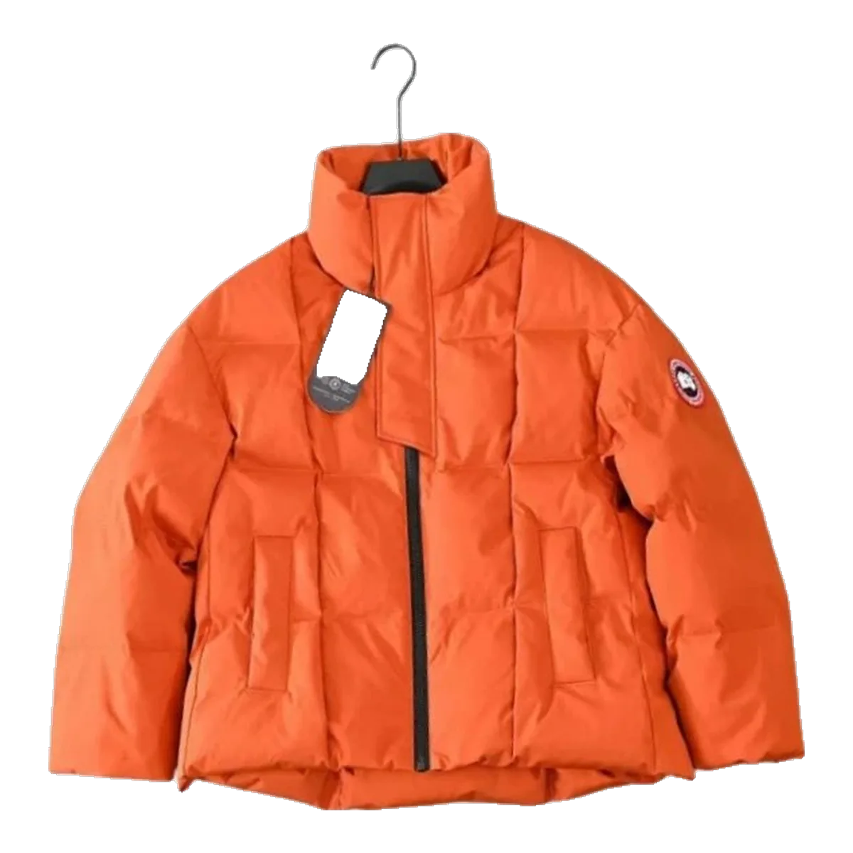 Canada Goose Orange Down Jacket