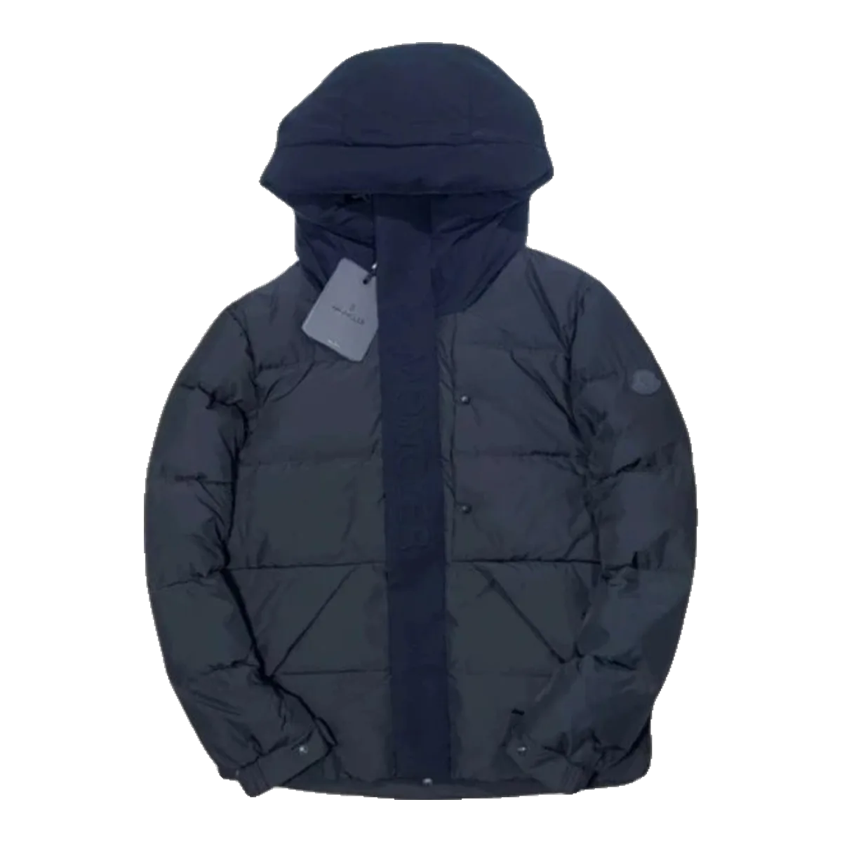 Moncler Navy Hooded Jacket