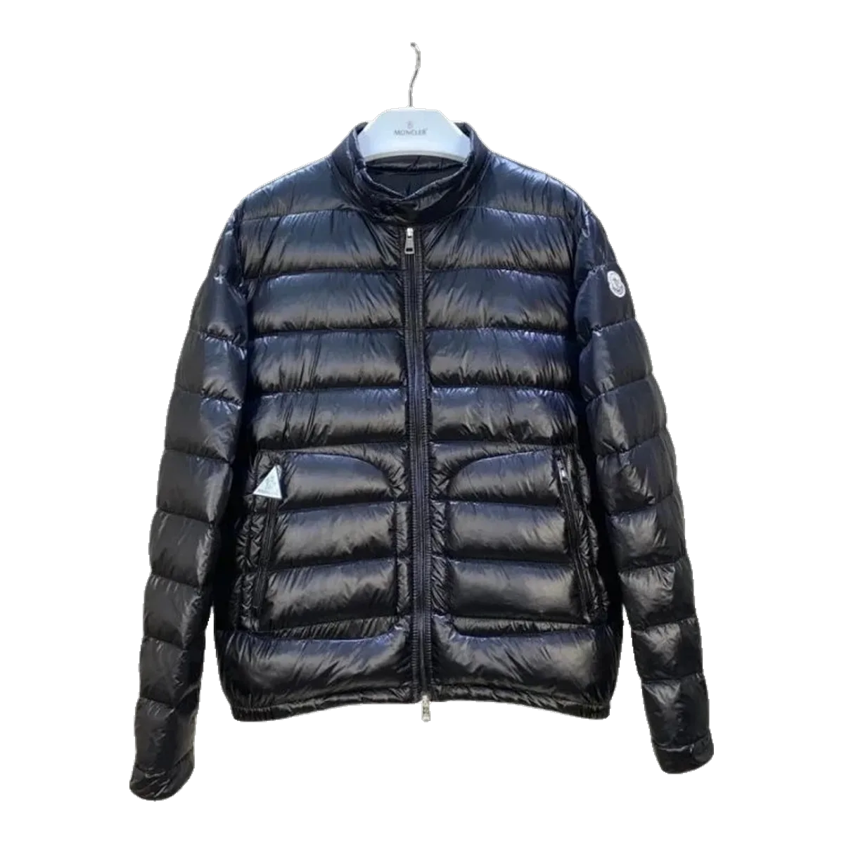 Moncler Navy Down Jacket