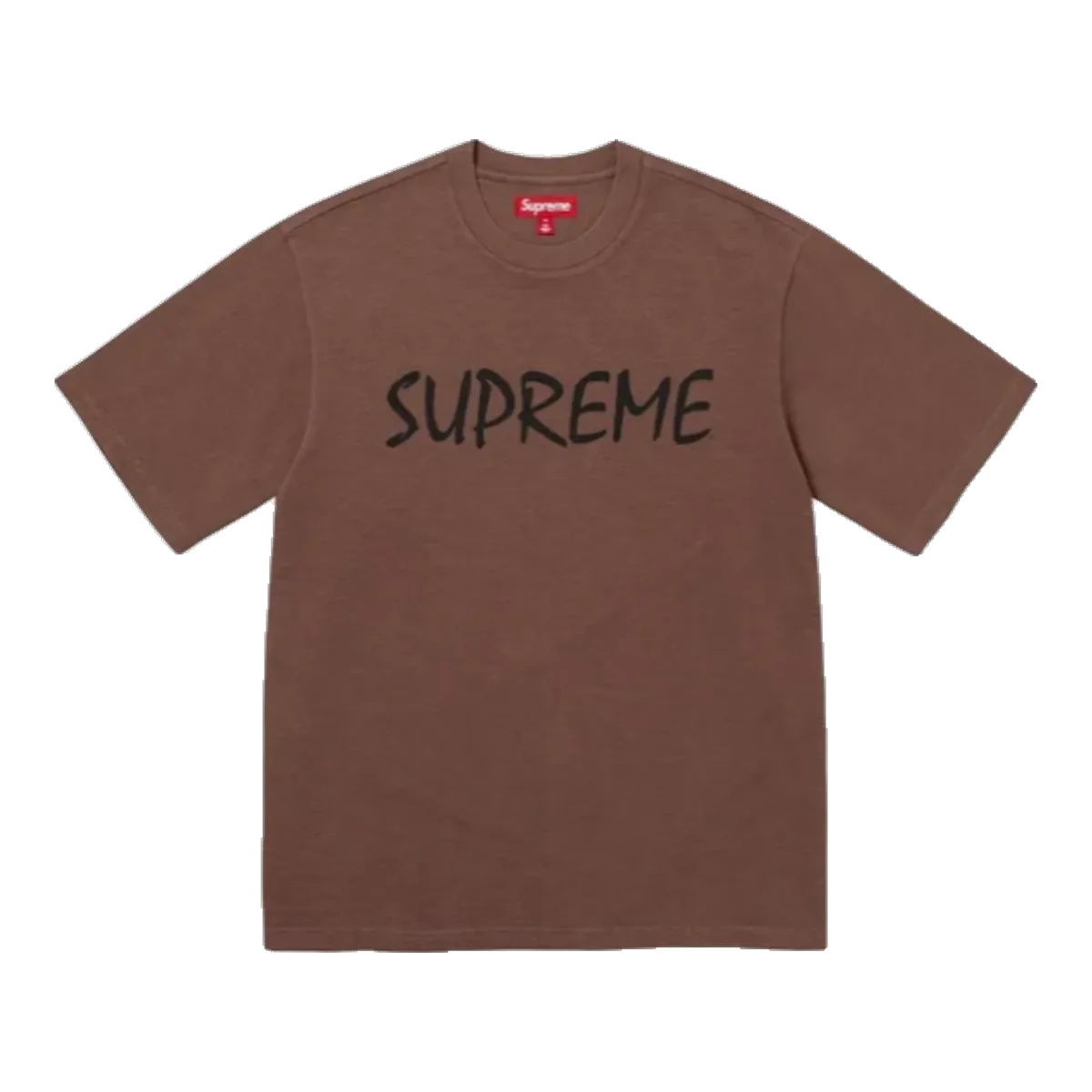 Supreme Box Logo Brown T-Shirt