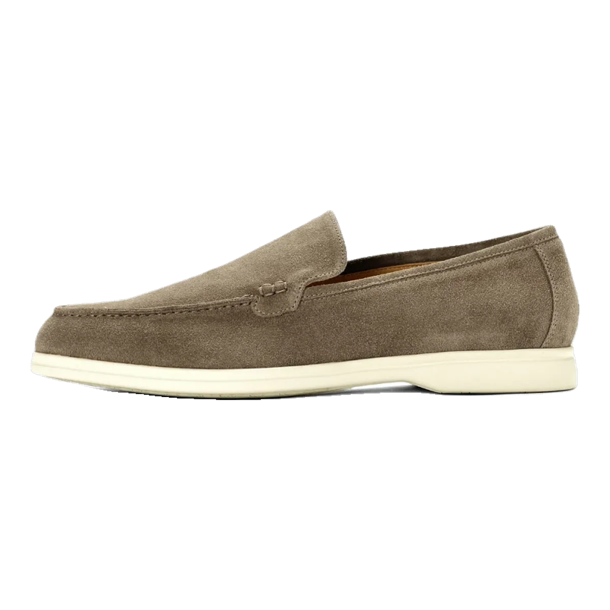 Loro Piana Brown Suede Loafers