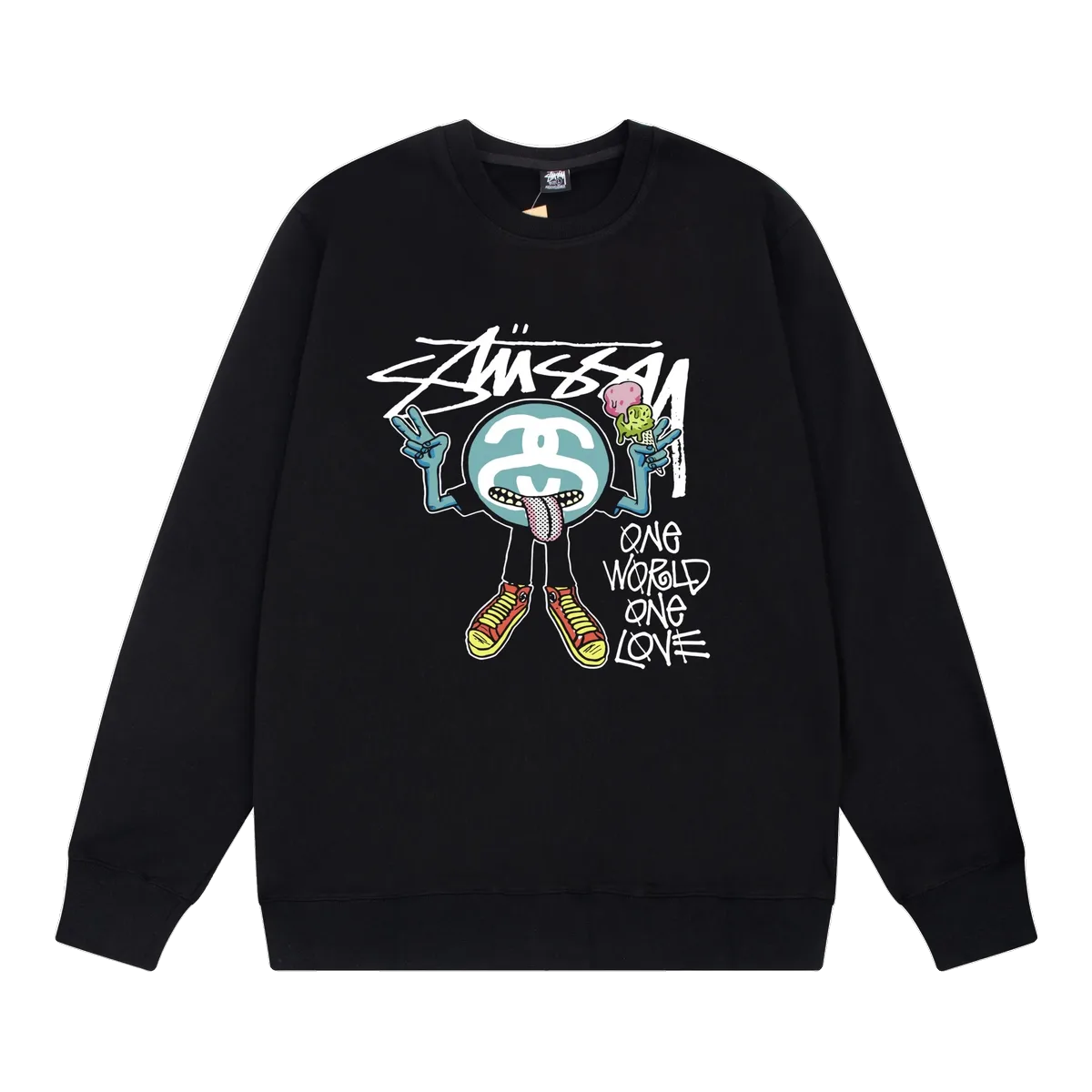 Stussy Black Sweatshirt