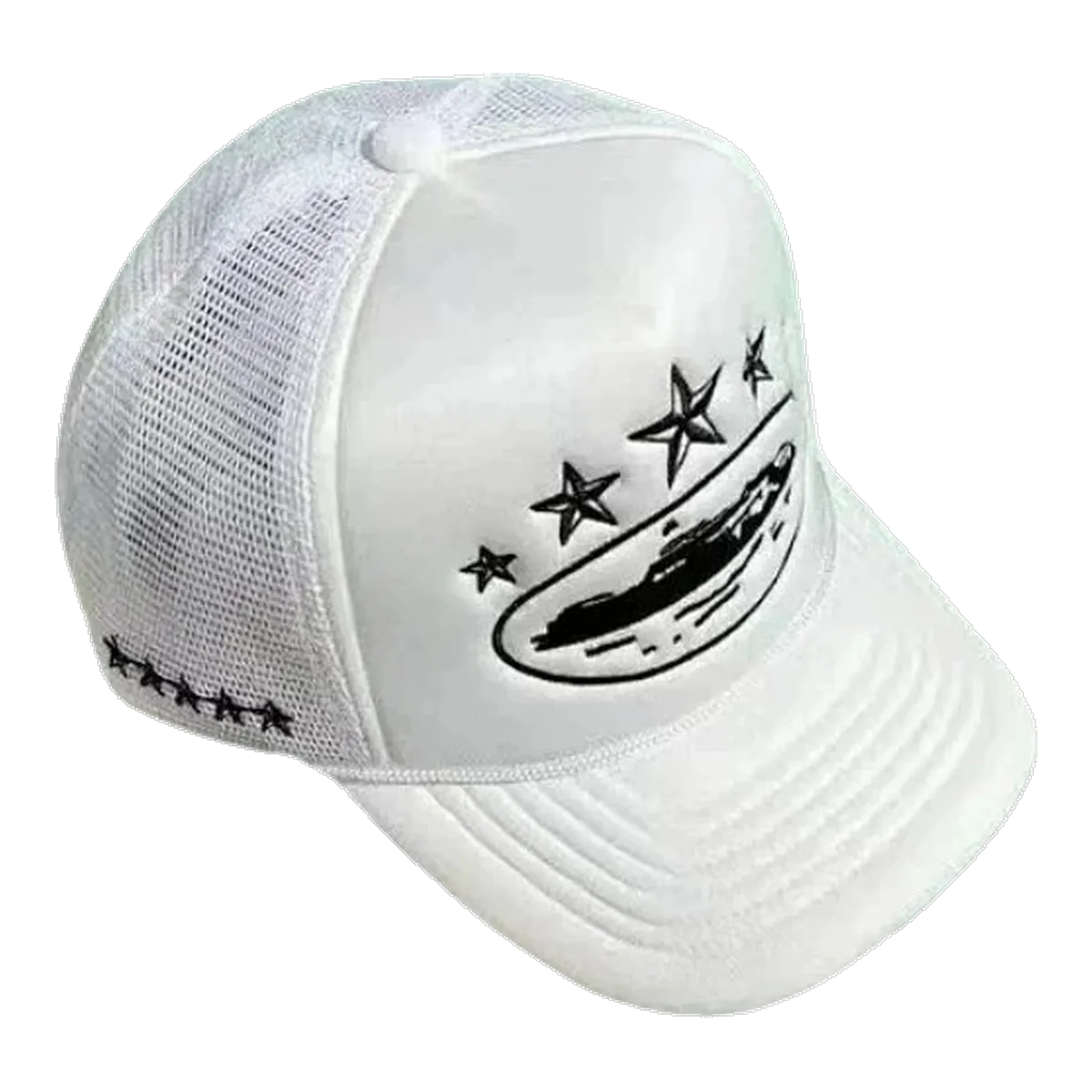 Corteiz White Trucker Hat