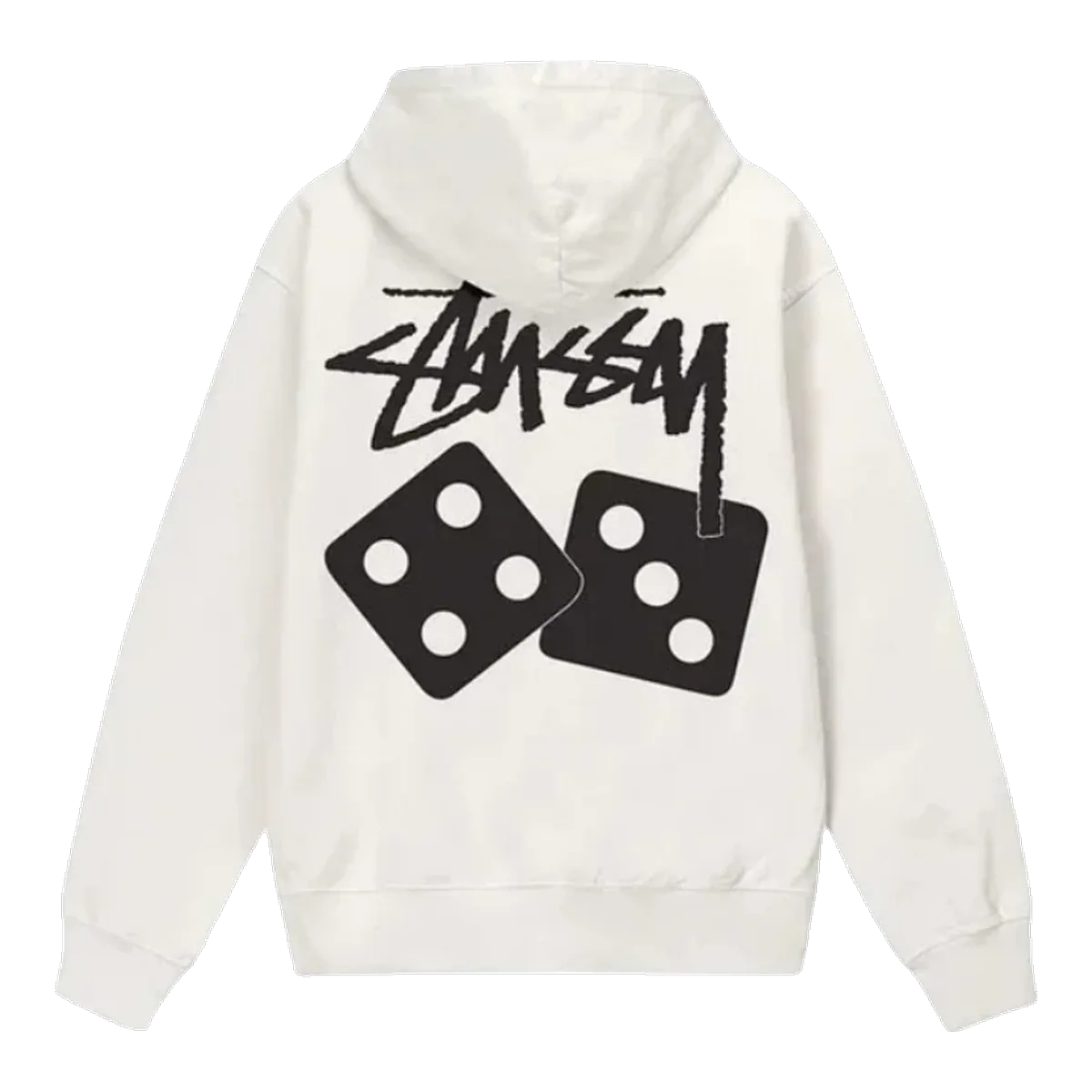 Stussy White Dice Hoodie