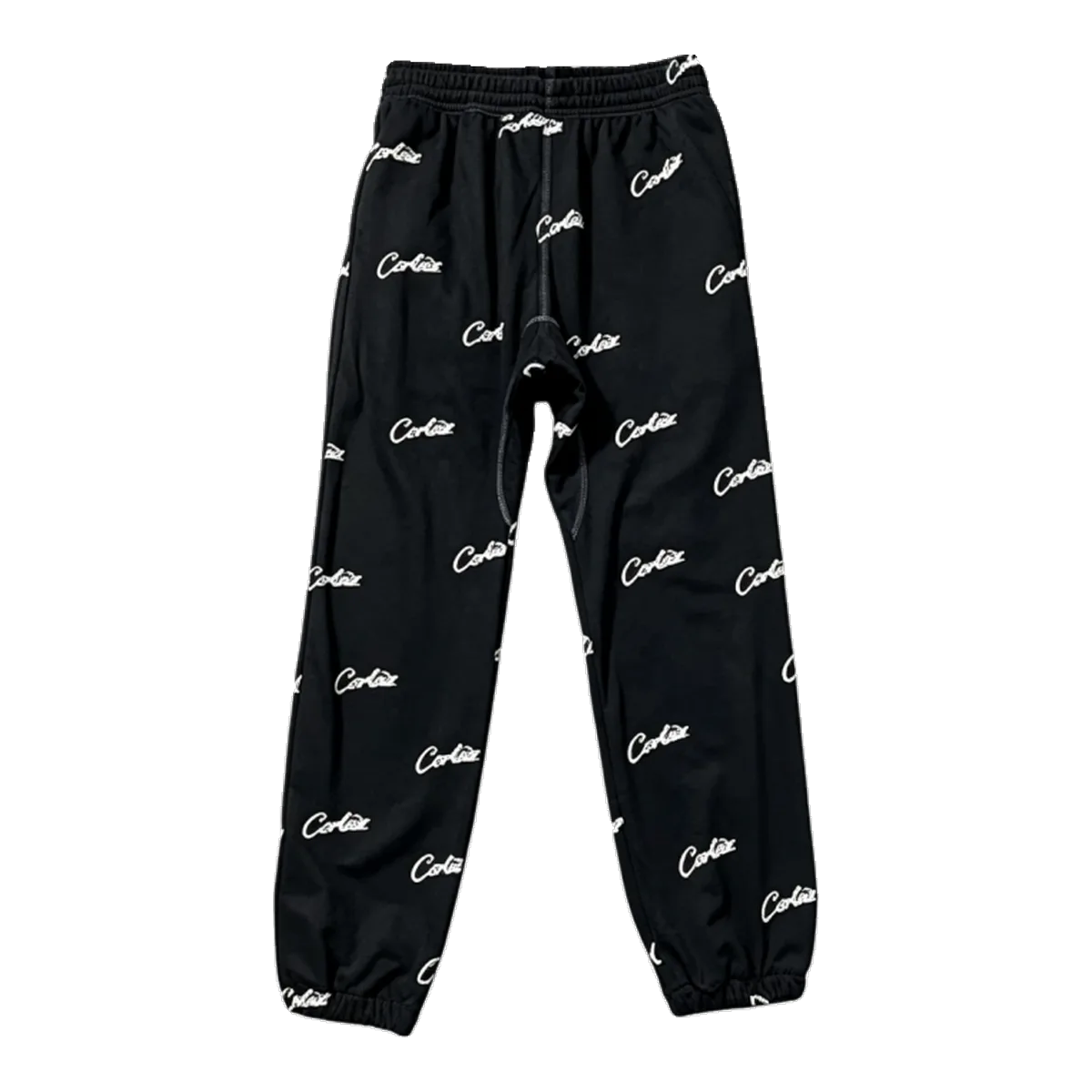 Corteiz Black Monogram Sweatpants