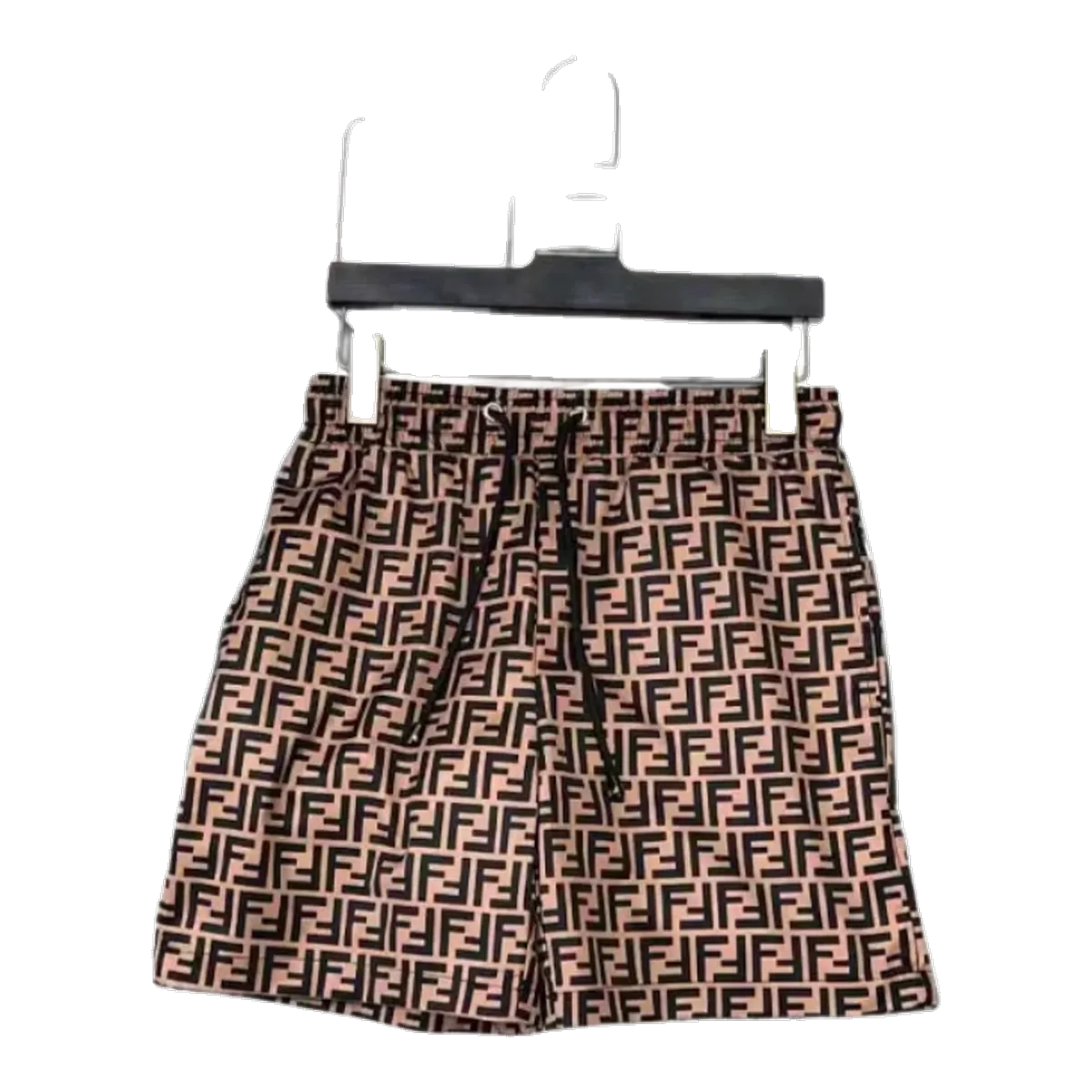 Fendi Brown Monogram Shorts