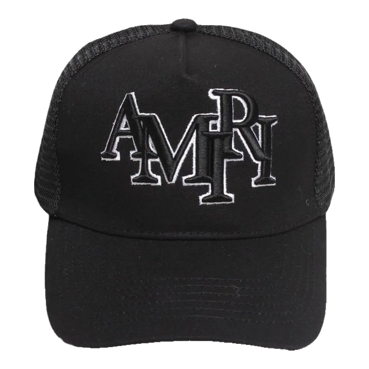 Amiri Black Logo Cap
