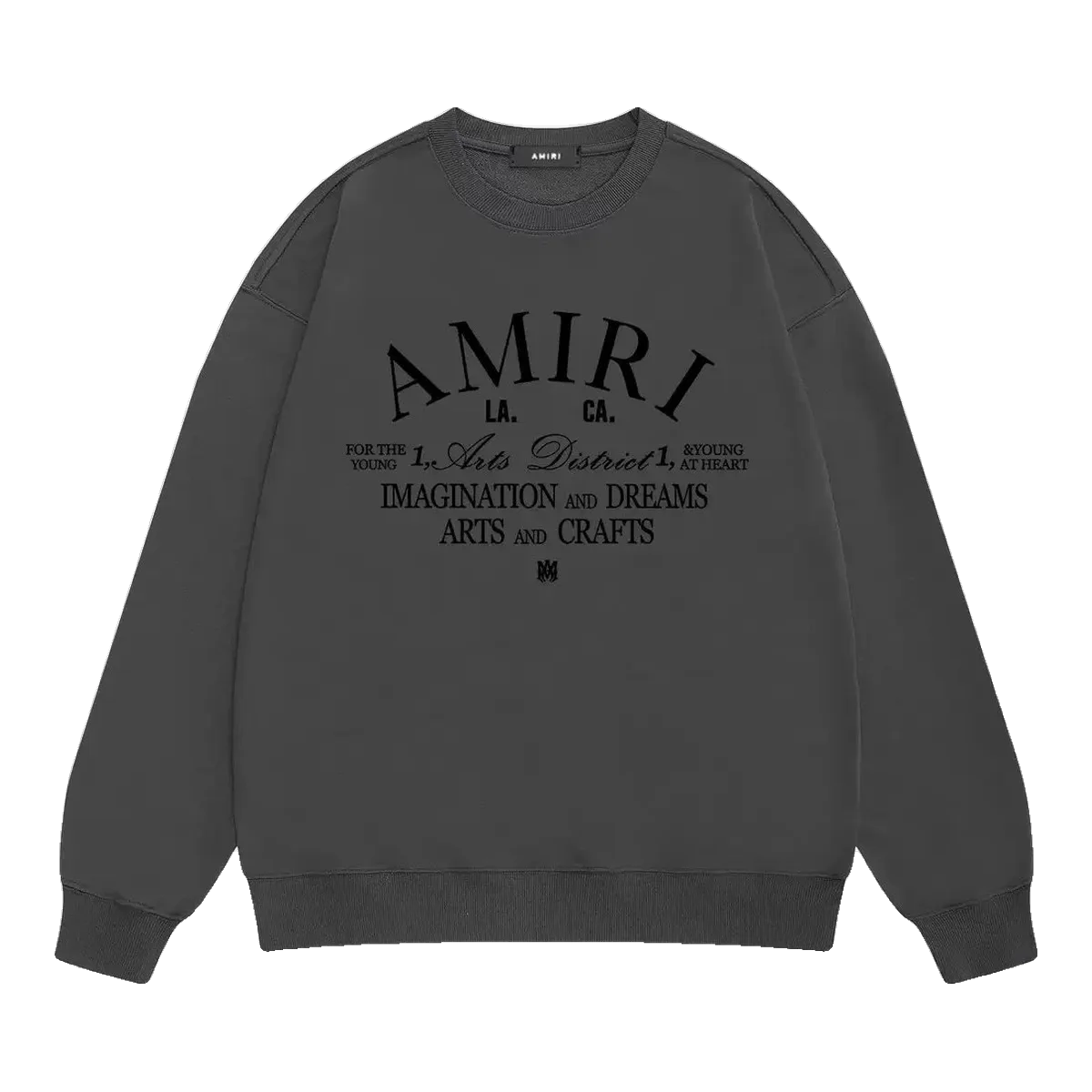 Amiri Grey Logo Sweatshirt