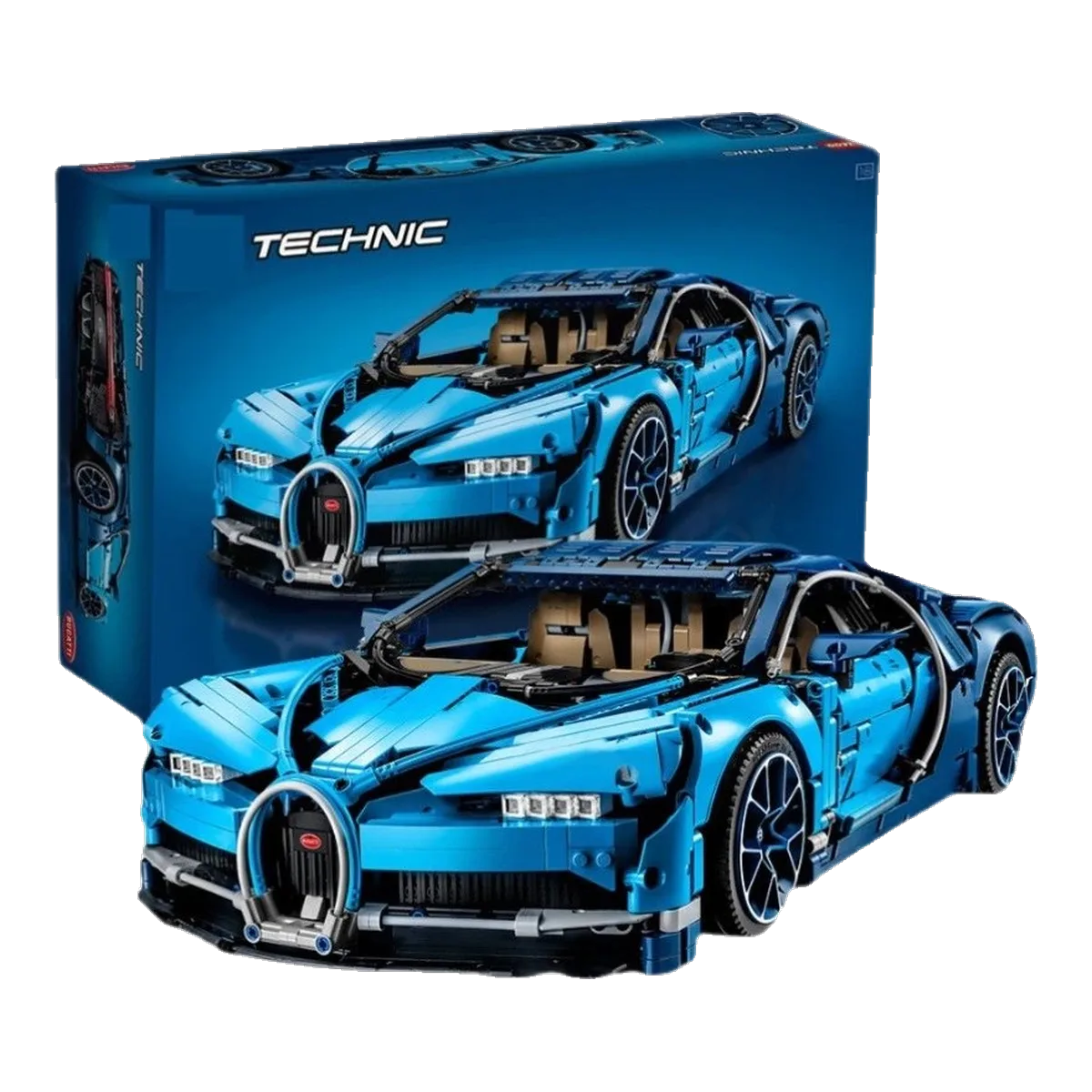 Lego Technic Blue Bugatti Chiron