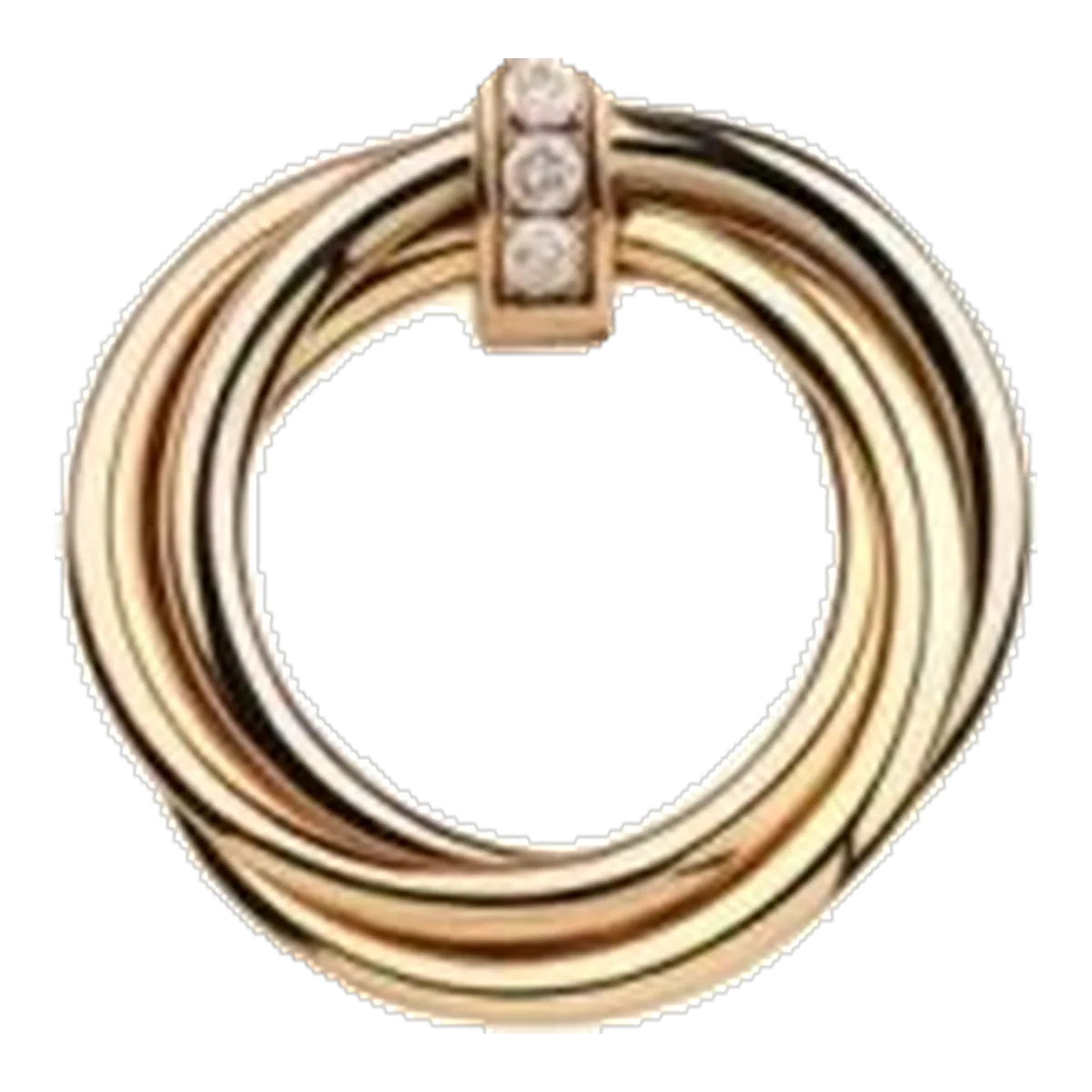 Cartier Gold Trinity Necklace