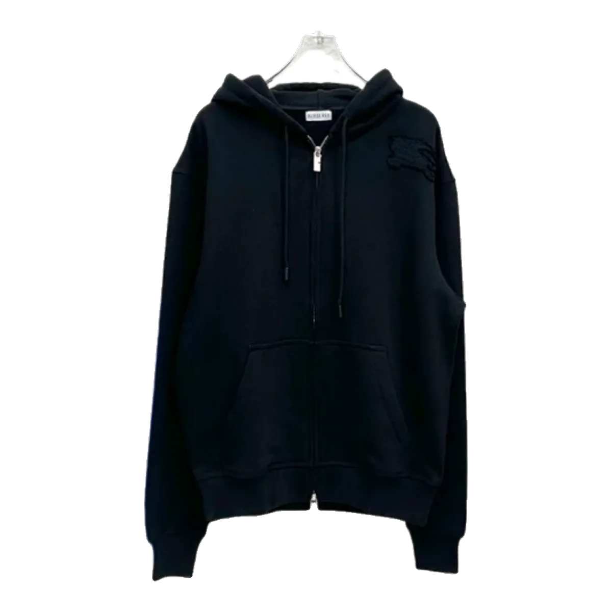 Burberry Navy Zip Hoodie