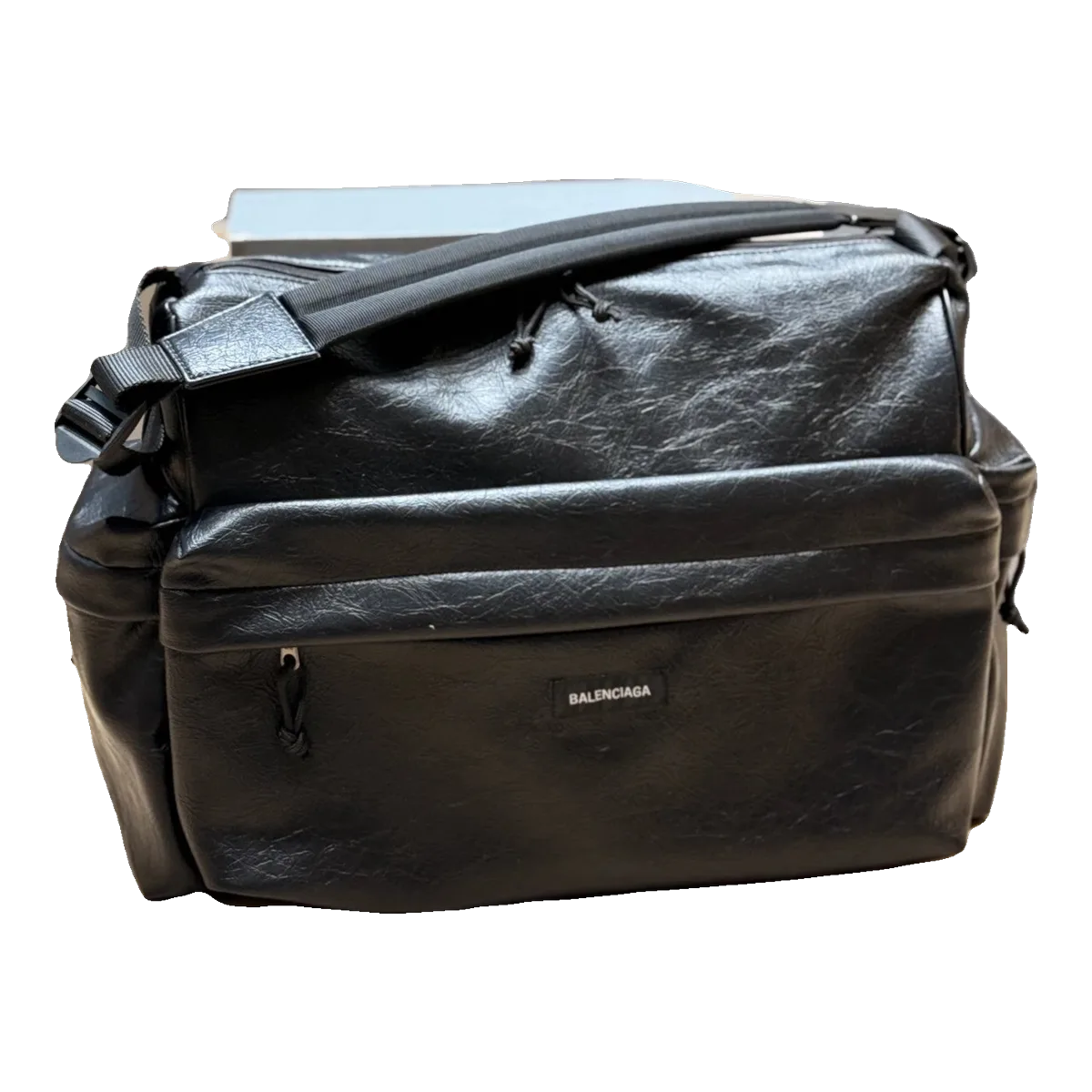 Balenciaga Black Leather Bag