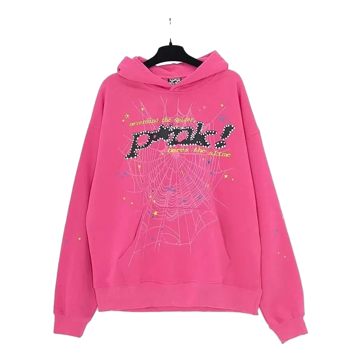 Sp5der Hoodie Pink