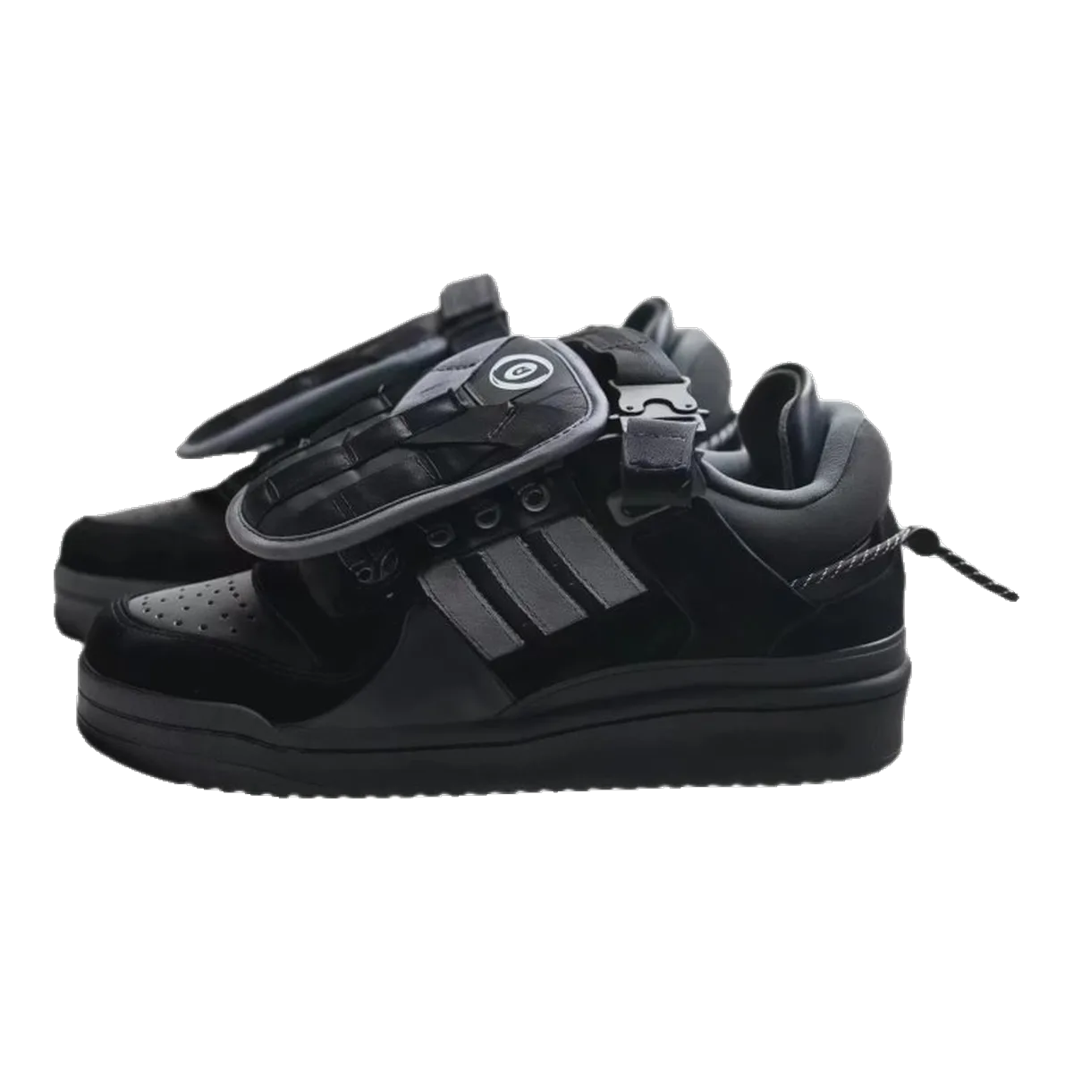 Adidas Black High-Top Sneakers
