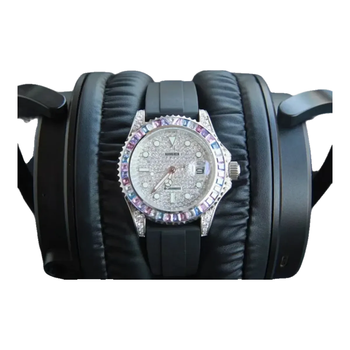 Rolex Watch Diamond Bezel