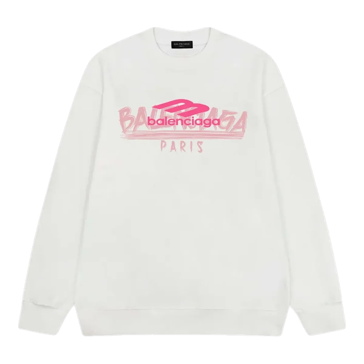 Balenciaga White Sweatshirt