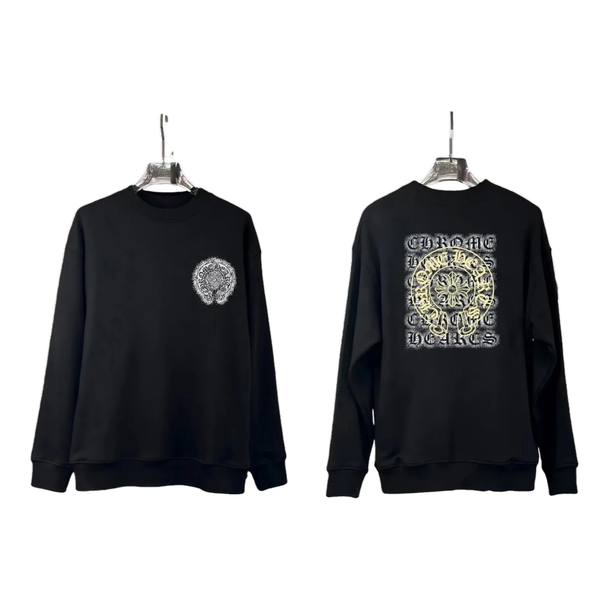 Chrome Hearts Black Long-Sleeve Tee