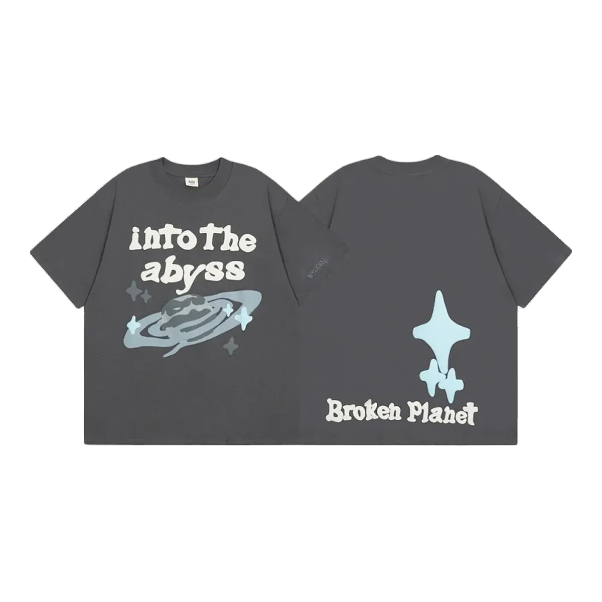 Broken Planet Into The Abyss Grey T-Shirt