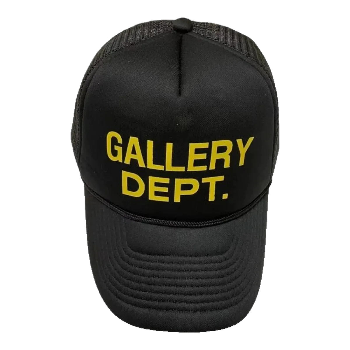 Gallery Dept Black Trucker Cap