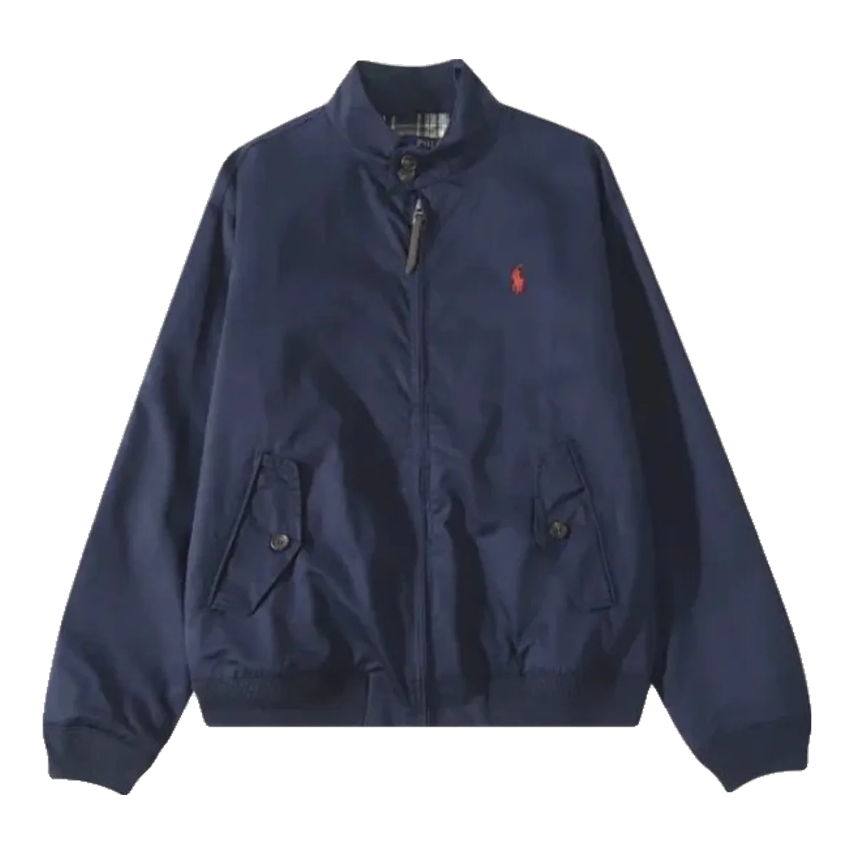 Ralph Lauren Navy Harrington Coat