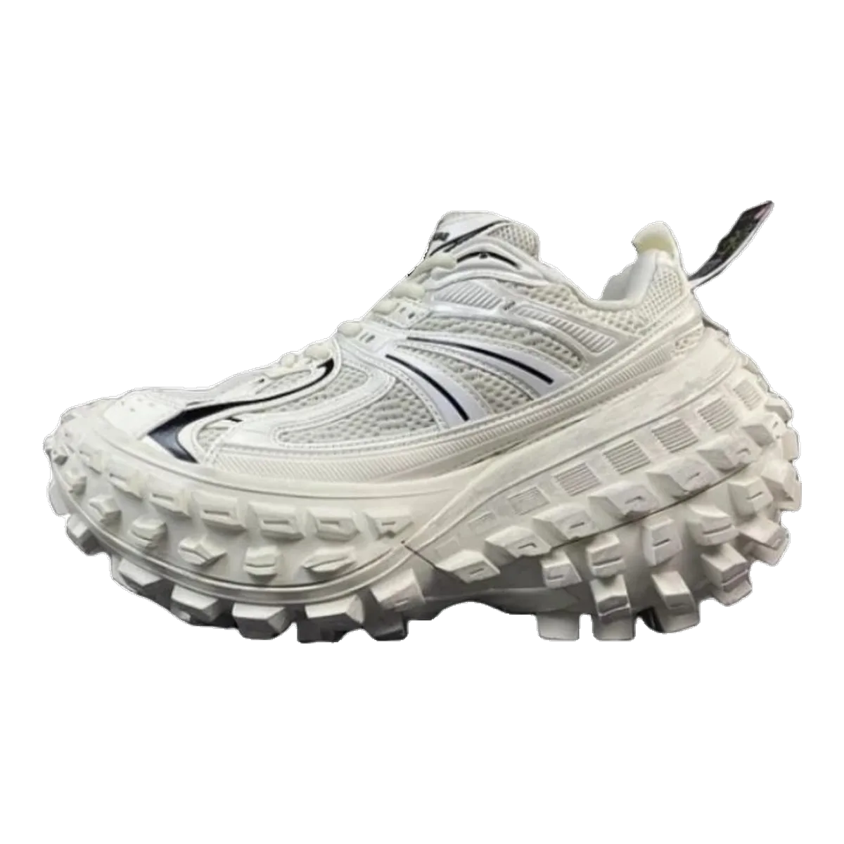 Balenciaga White Defender Sneakers