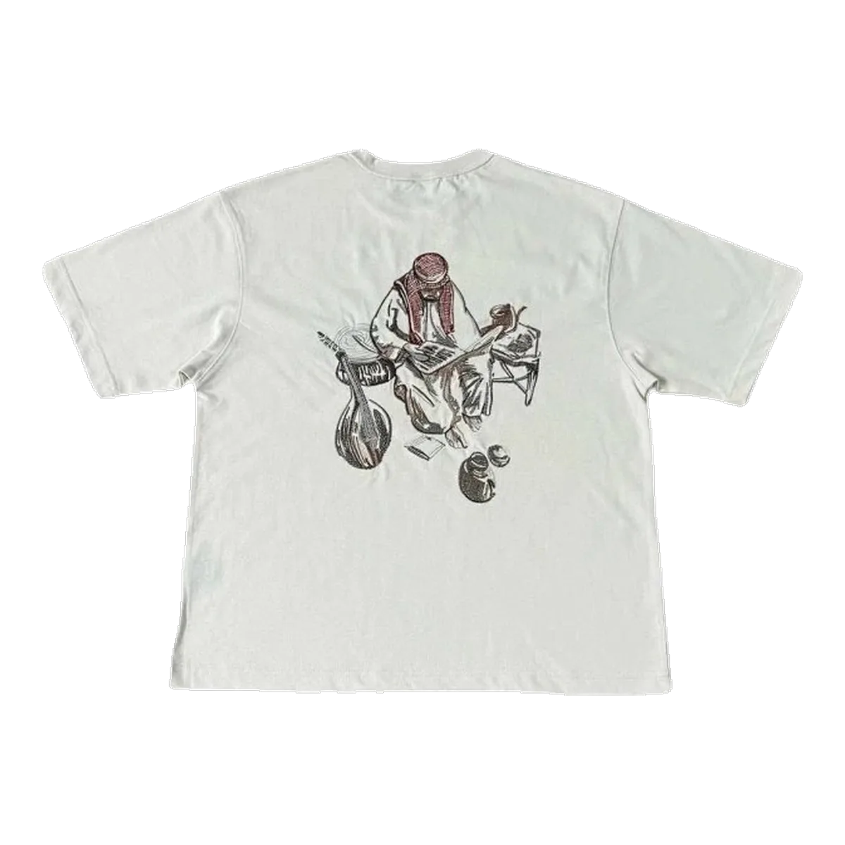 Derschutze Graphic Tee White