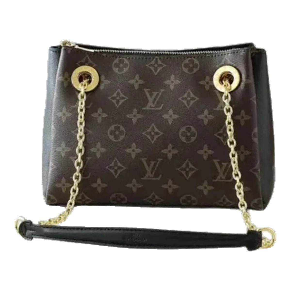 Louis Vuitton Brown Monogram Chain Shoulder Bag