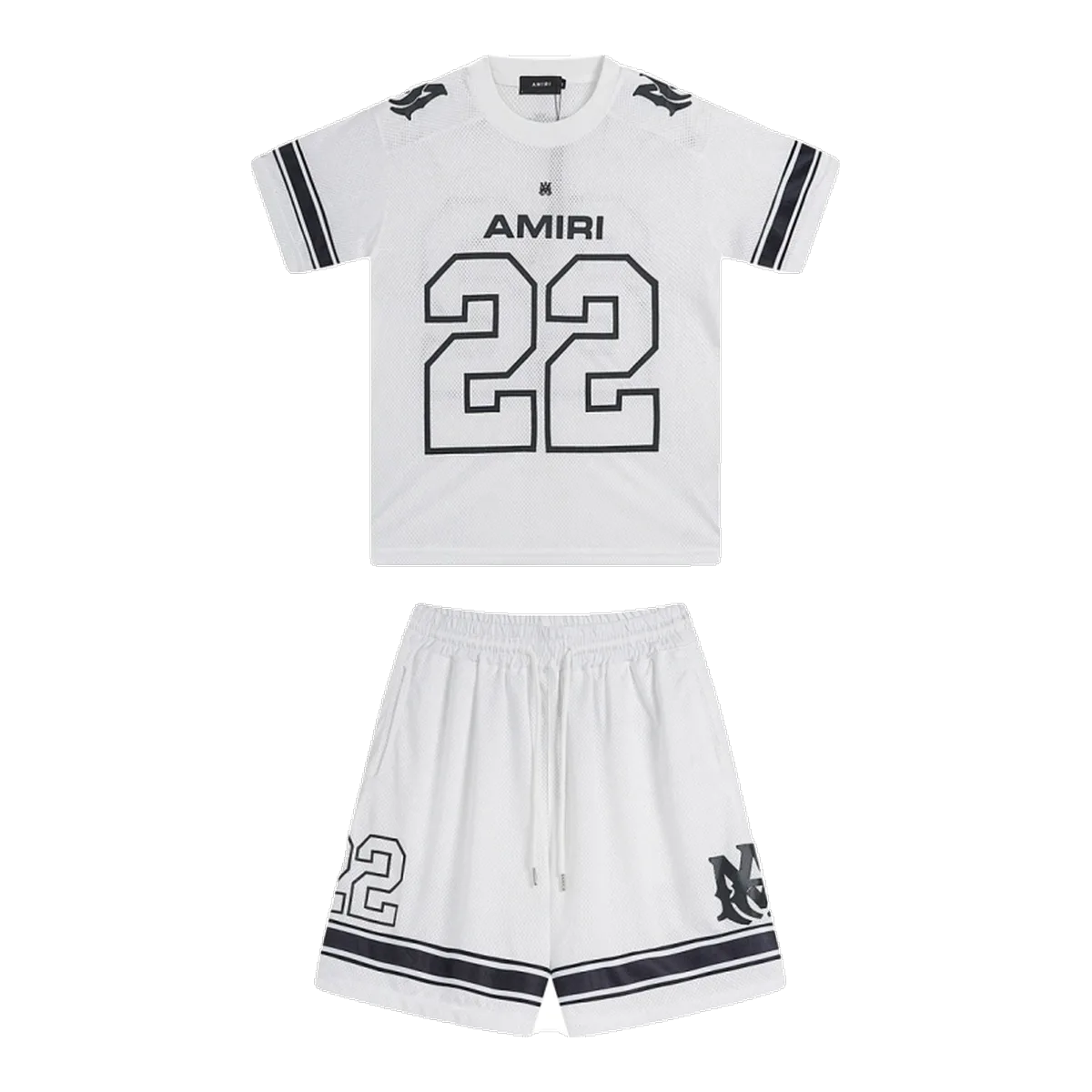 Amiri White Jersey T-Shirt