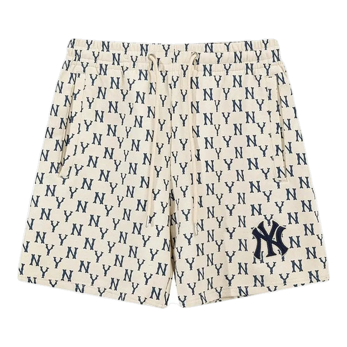 MLB Monogram Shorts White