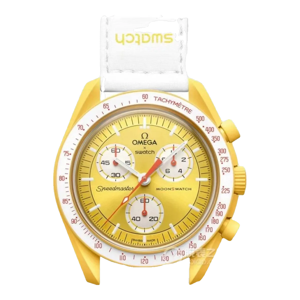 Omega Yellow MoonSwatch Watch