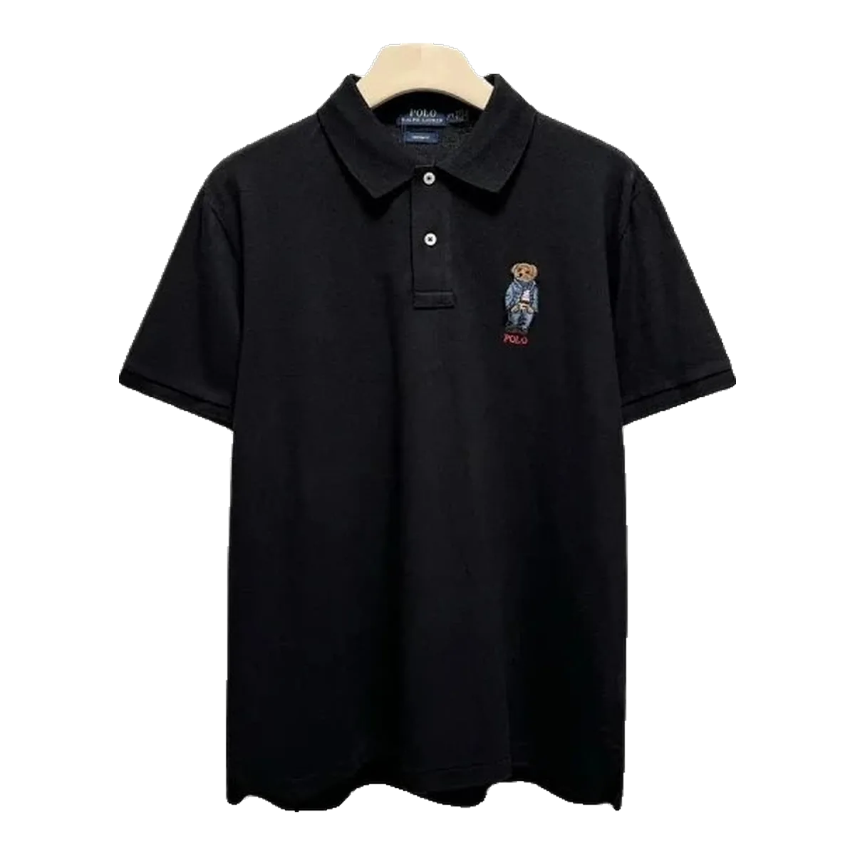 Ralph Lauren Polo Bear Polo Shirt Black
