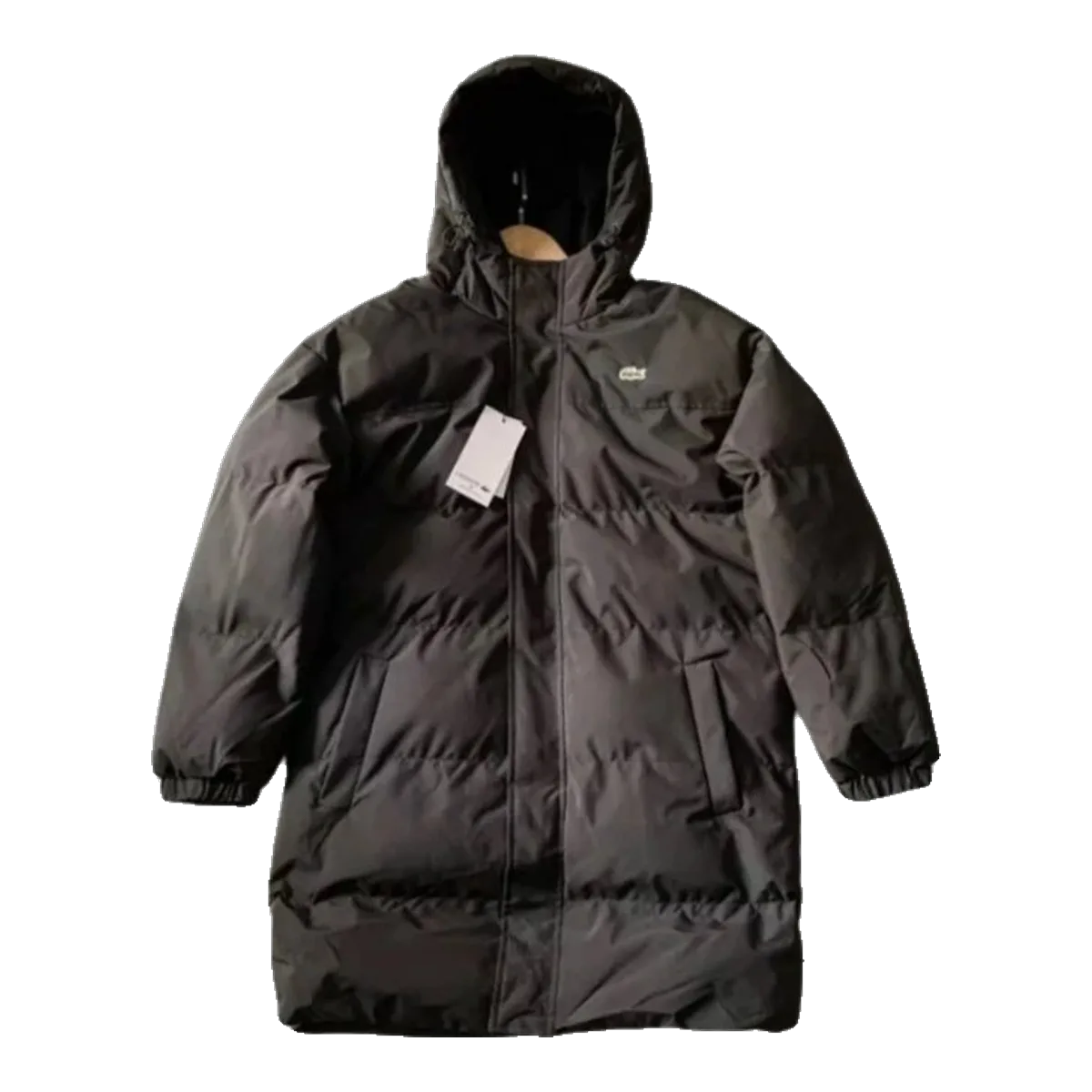 Lacoste Down Parka Grey