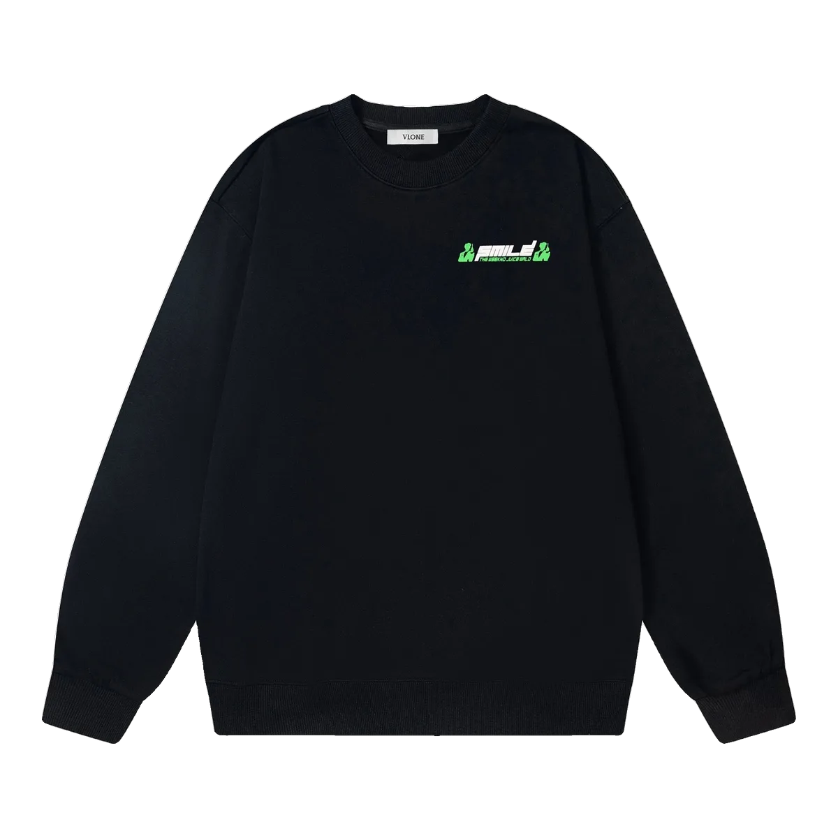Vlone Navy Logo Sweatshirt
