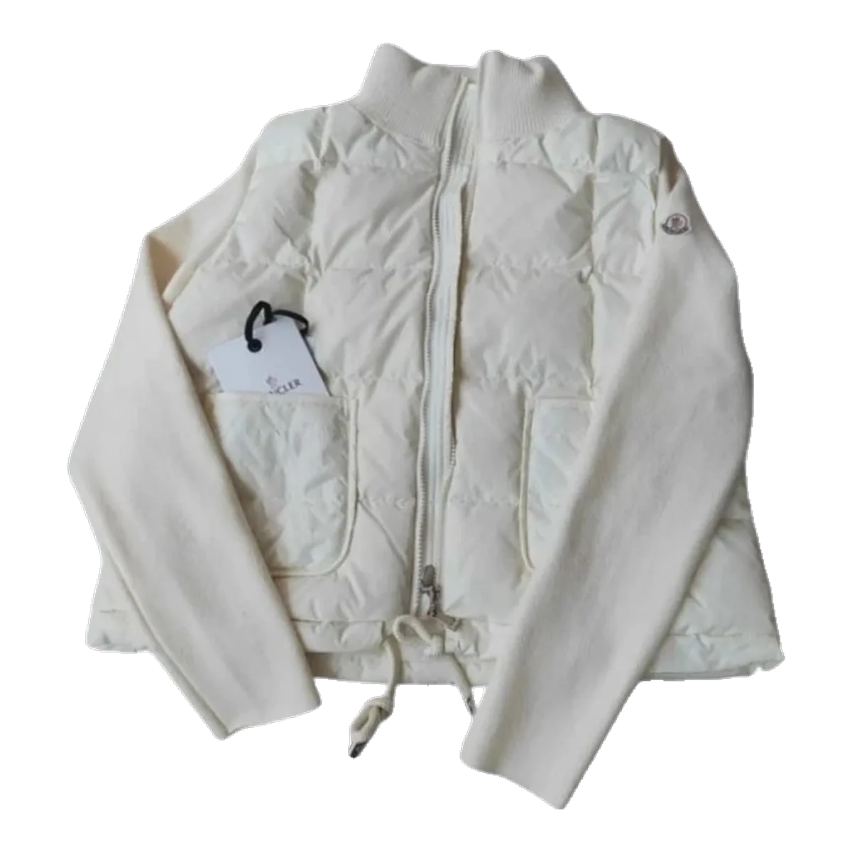Moncler Cream Down Jacket