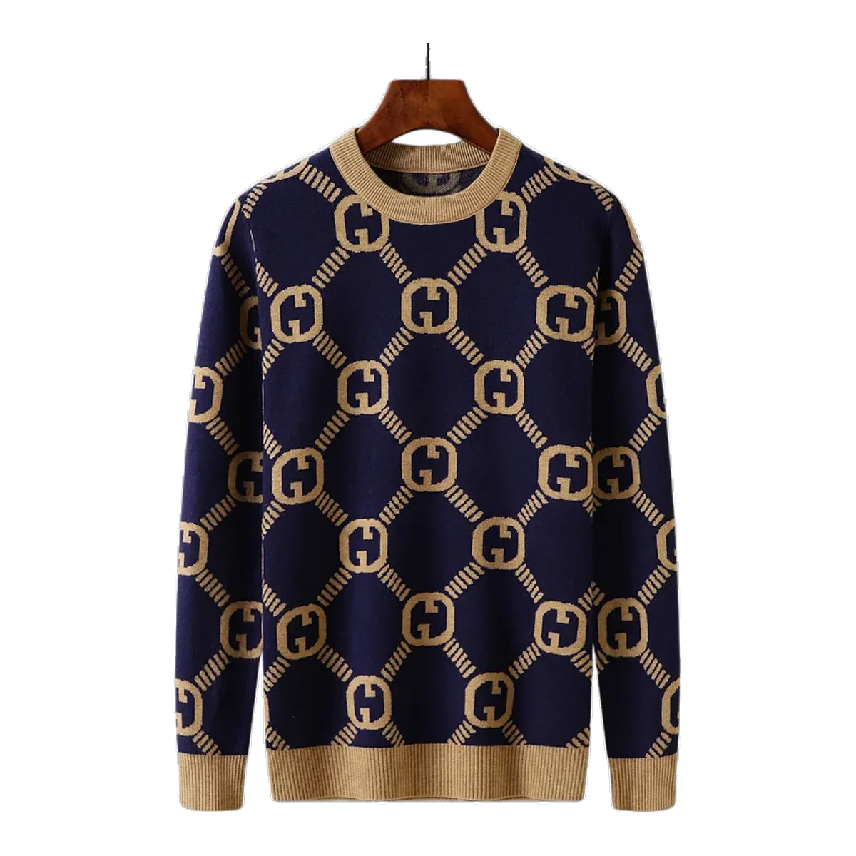 Gucci Navy GG Monogram Sweater