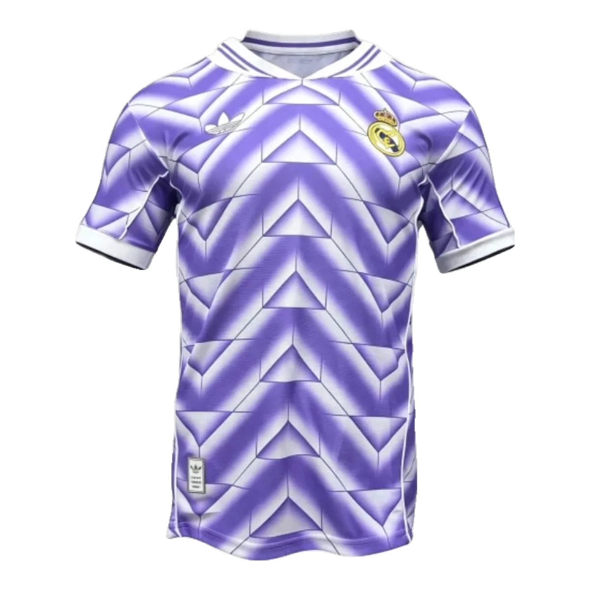 Purple Zigzag Jersey Purple